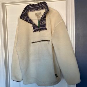 L.L. Bean Retro Fleece sweater